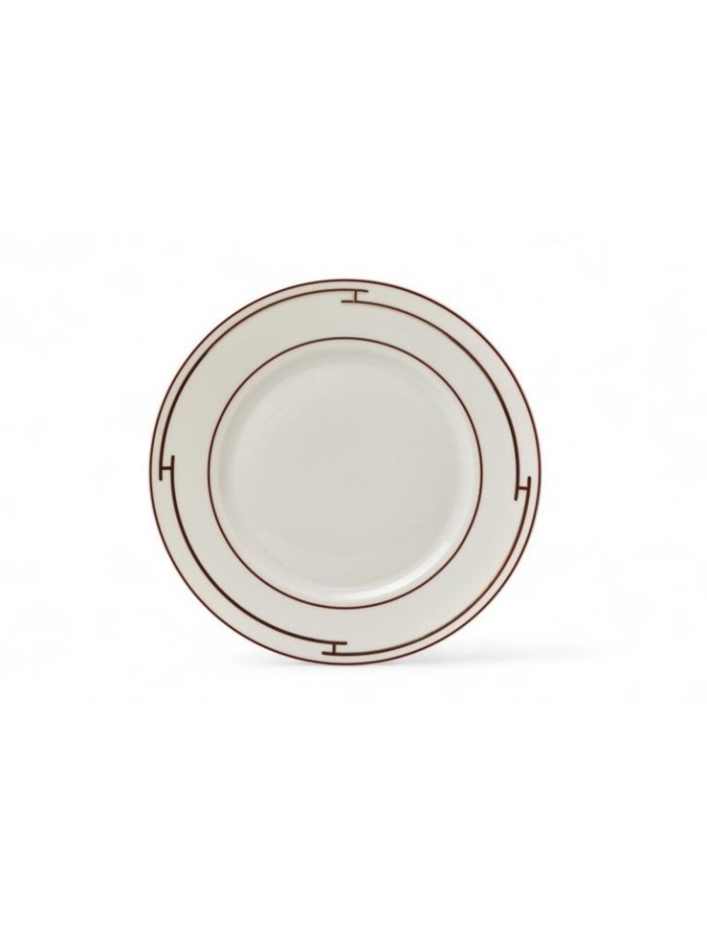 Hermes Plate Rhythm Red Main Dish 27.5 Large